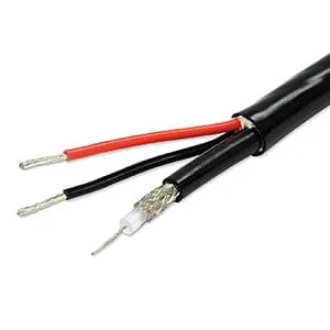 WCD-315-H01 カメラケーブル 15m viewtec トラクタケーブル SDSC-3075-T50M (三陽電工)｜監視カメラ用複合ケーブル｜電線(ケーブル