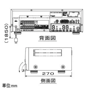 TA-2120 (TOA)｜アンプ｜業務用音響機器｜電材堂【公式】