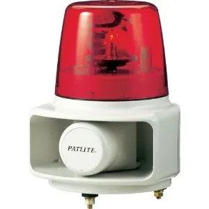 パトライト ホーンスピーカ一体型回転灯付電子音報知RT-24A-R DC24V RT-24A-R (パトライト)｜赤｜業務用照明器具｜電材堂【公式】