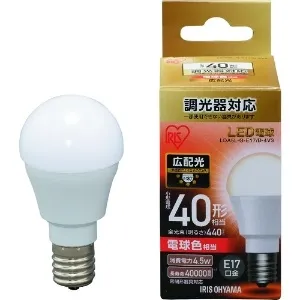 【新品未使用】LDA5L-G-E17/D-4V3 12個セット LDA5L-G-E17/D-4V3 (アイリスオーヤマ)｜電球色相当｜LED電球｜電材堂