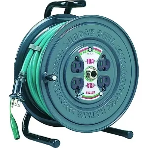 100V 極太(3.5m㎡)電線仕様ドラム｜コードリール/電工ドラム｜電設工具