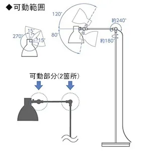 AT49288L (コイズミ照明)｜フロアスタンド｜住宅用照明器具｜電材堂
