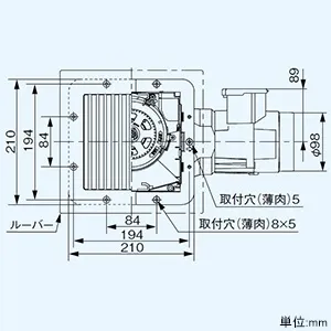FY-17CS8 (パナソニック)｜パナソニック製｜換気扇｜電材堂【公式】