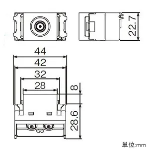 WCS4711W (パナソニック)｜映像系配線器具｜配線器具｜電材堂【公式】