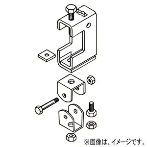 HBTS2-W4 (ネグロス電工)｜形鋼用吊り金具｜電路支持材｜電材堂【公式】