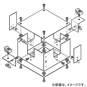 DBTJ2F (ネグロス電工)｜二重金属製線ぴ レースウェイ｜電路支持材