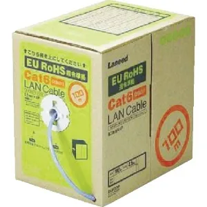SKLAN-CAT6 0.5×4P×300mウスアオ (伸興電線)｜Cat6｜電線(ケーブル