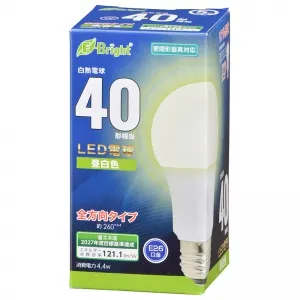LDA5N-G/2-キキ (NEC)｜40W形相当(全光束485lm以上)｜LED電球｜電材堂