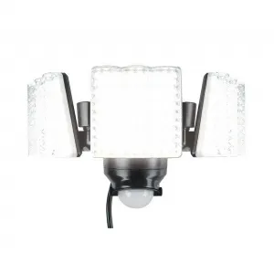 大進LEDセンサーライト3灯式「DLA-7T300」2個セット DLA-7T300 (大進)｜【屋外用】 コンセント式｜住宅用照明器具｜電材堂