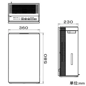 F-MVB11-W (パナソニック)｜パナソニック製 空間清浄機｜換気扇｜電材
