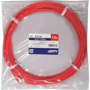条長単位｜より線 5.5㎟｜IV 600Vビニル絶縁電線(アース線)の商品一覧