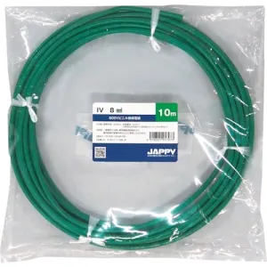 IV8SQミドリ20MJP (JAPPY)｜より線 8.0㎟｜電線(ケーブル)｜電材堂【公式】