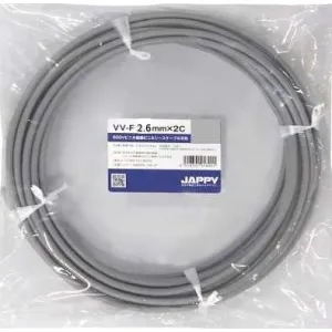 VVF2.6MMX2C10MJP (JAPPY)｜2心｜電線(ケーブル)｜電材堂【公式】