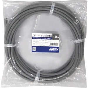 VCTF1.25SQ×5C×100mハイ (富士電線)｜5心｜電線(ケーブル)｜電材堂【公式】
