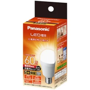 LDA4L-G-E17/E/S/W (パナソニック)｜電球色相当｜LED電球｜電材堂【公式】
