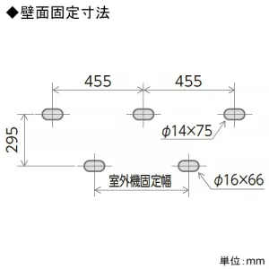 PC-BJ31 (日晴金属)｜PCキヤッチャー パッケージエアコン据付部品