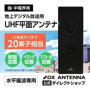 UAH201BW (DXアンテナ)｜【家庭用】UHFアンテナ｜アンテナ部材｜電材堂