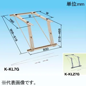 K-KYZ15G (オーケー器材)｜クーラーキャッチャー ルームエアコン据付