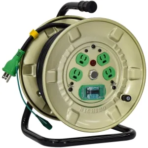 100V ロック式ドラム｜コードリール/電工ドラム｜電設工具・作業工具の