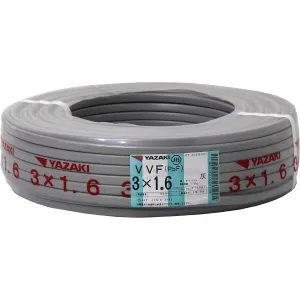 新品未使用　VVF1.6×3c 100m VVF1.6×3C×100m (矢崎エナジーシステム)｜3心｜電線(ケーブル)｜電材堂