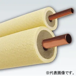 冷媒ペアコイル2分4分 6.35-8.12mm　約11m 因幡電工】 エアコン配管用被覆銅管 ペアコイル 2分4分 20m PC-2420