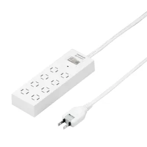 H5BK812WH (ヤザワ)｜雷ガード付延長コード・タップ｜配線器具｜電材堂
